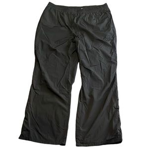 Good American Size 5 2XL Black Nylon Pants